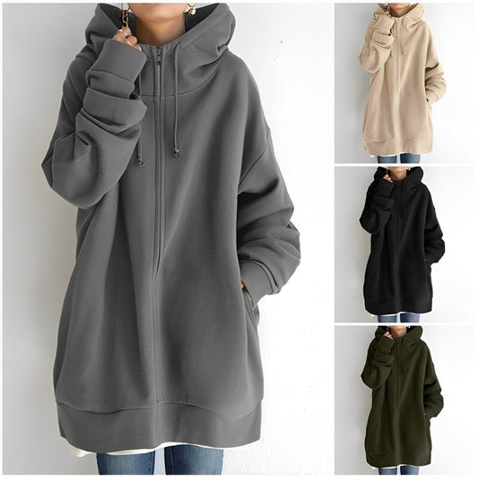 Zwergini-Mode | Fleece-Hoodie mit Reißverschluss
