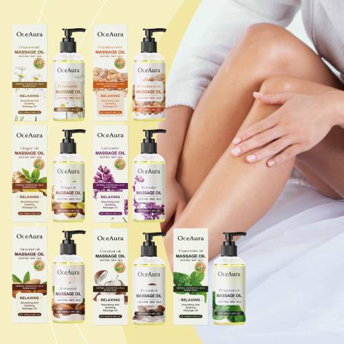 Ingwer Körper-Massageöl, pflegendes Pflanzenöl