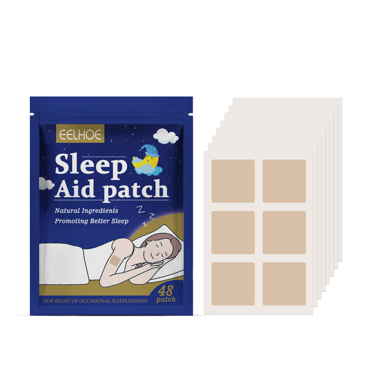 Lavendel citron natplaster
