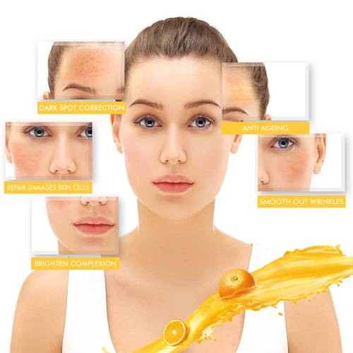 Vitamin C Gesichtsessenz gegen Pigmentflecken, 30 ml