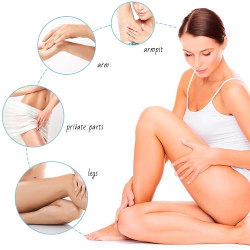 Sanftes Enthaarungsspray mit Allantoin und Rosmarin