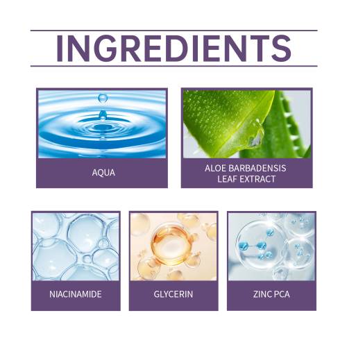 Niacinamid & Aloe Serum für feinere Poren