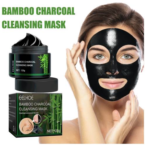 Bambuskohle Peel-Off Maske gegen Mitesser