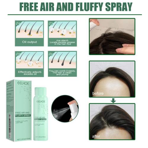 Trockenshampoo-Spray für Volumen