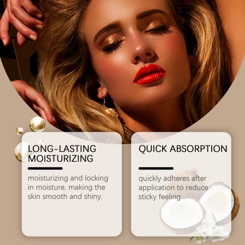 Kokos Bronzing-Lotion für einen ebenmäßigen Hautton