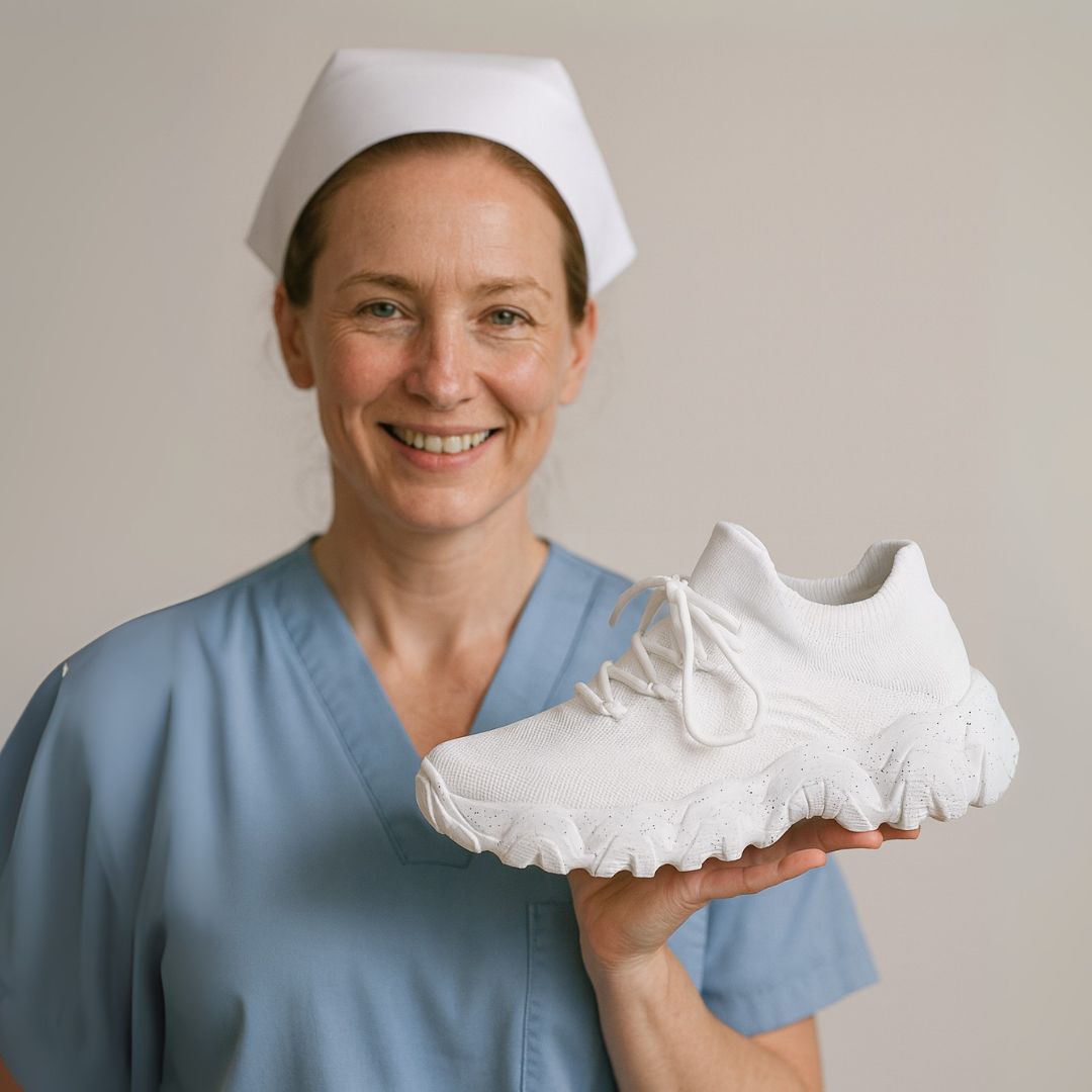 OrthoPro - Ergonomische & rutschfeste Schmerzlinderuns-Schuh für lange Schichten