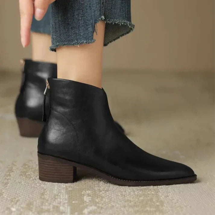 Zwergini-Mode | Damen Spitzschuhe ankle boots