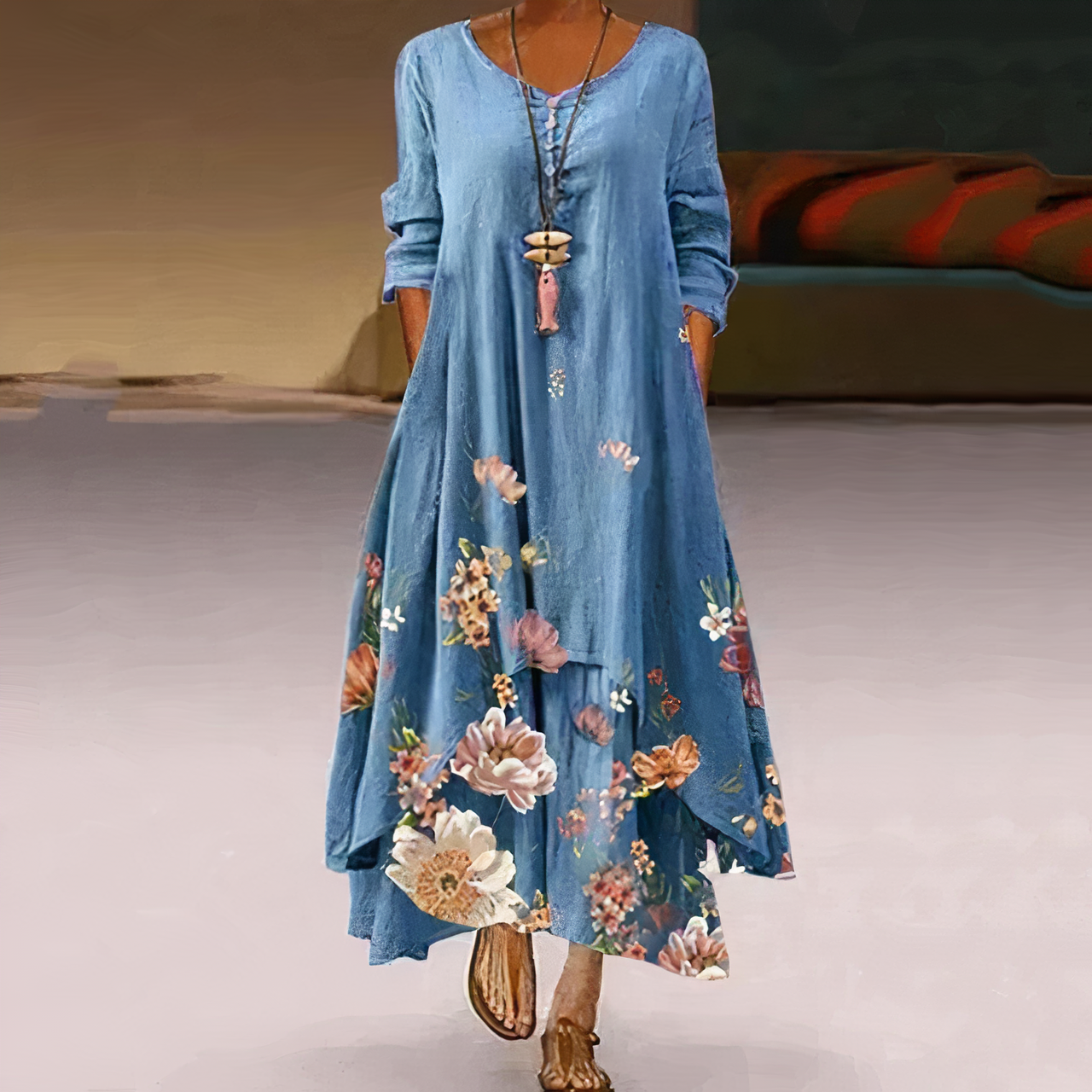Zwergini-Mode | Elegantes Baumwollkleid Leicht und Stilvoll für Jeden Anlass