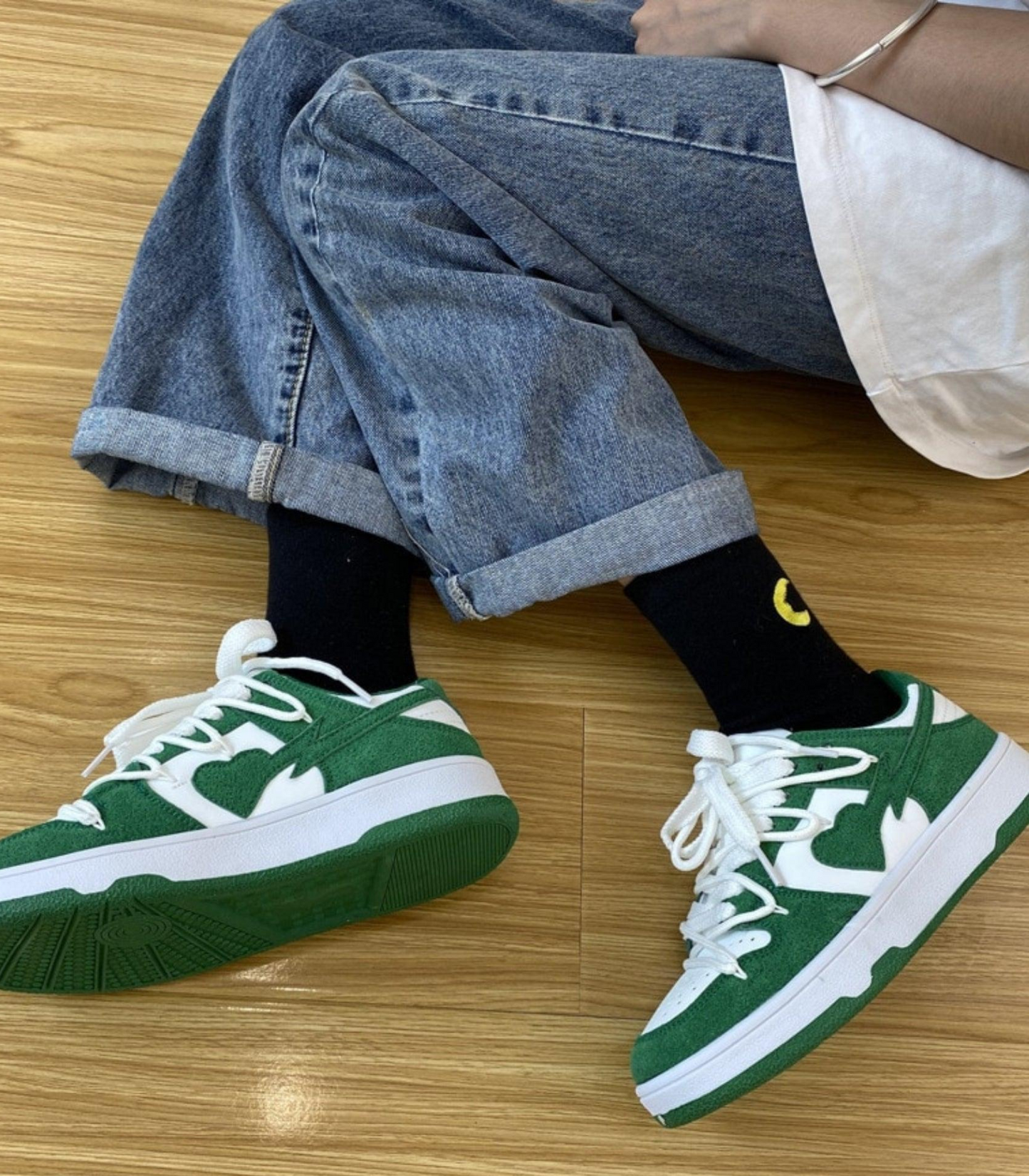 Zwergini-Mode - vulkanisierte Schuhe mit Herzdesign