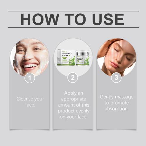 Aloe Vera Gesichtscreme mit Niacinamid