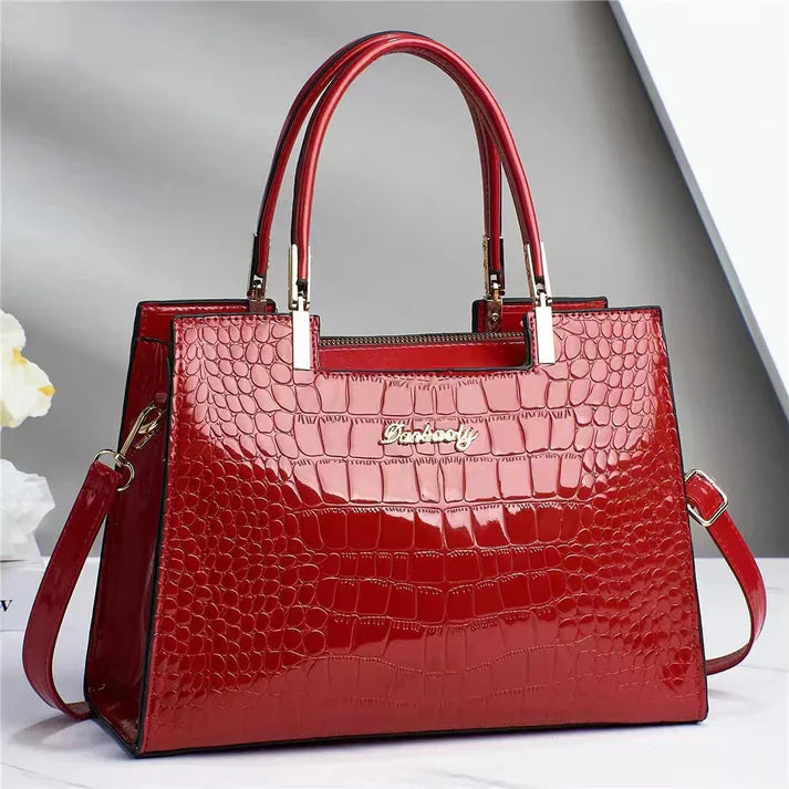 Zwergini-Mode | Frauen glänzende handtasche