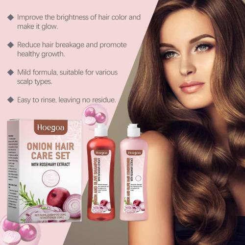 Zwiebel & Rosmarin Shampoo und Spülung Set