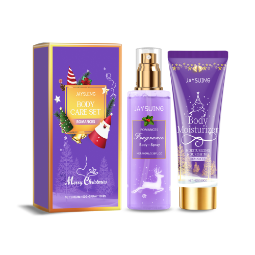 Weihnachts-Körperpflege Geschenkset, Lotion und Body Mist