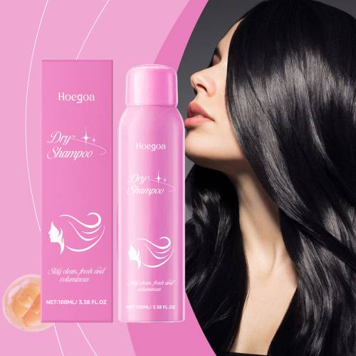 Trockenshampoo für Pony und Ansatz