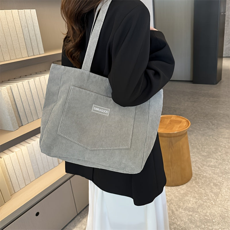 Elegante Damen Cordstoff Tasche | Zwergini-Mode