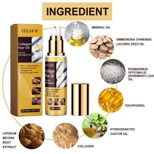 Maca Kollagen Haaröl für Spliss