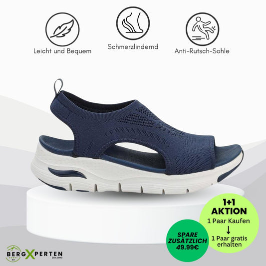 Florax - ergonomische schmerzlindernde Komfort-Sandalen - Sonderaktion 1+1 Gratis