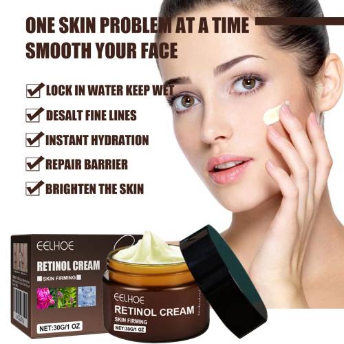 Retinol Gesichtscreme, straffend und aufhellend