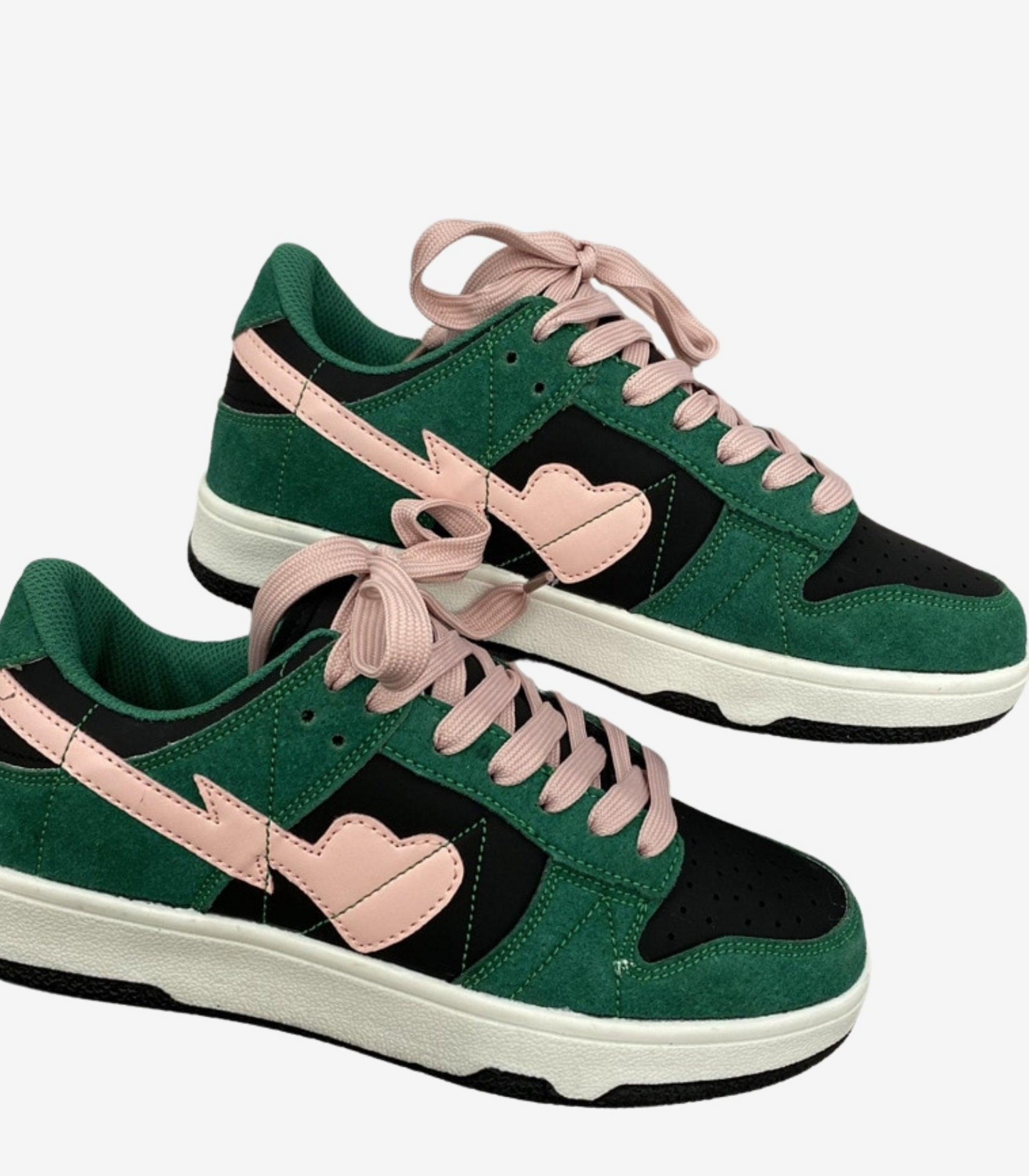 Zwergini-Mode - vulkanisierte Schuhe mit Herzdesign