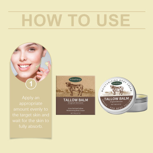 Rindertalg Honig Gesichtscreme mit Jojoba