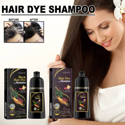 Naturbraunes Kräuter-Farbshampoo