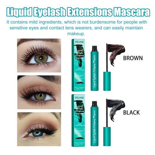 Wasserfeste Mascara, Braun