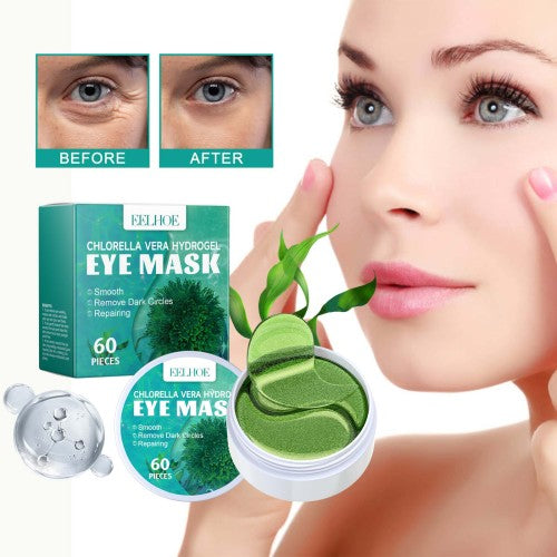 Chlorella Hydrogel Augenpads mit Aloe