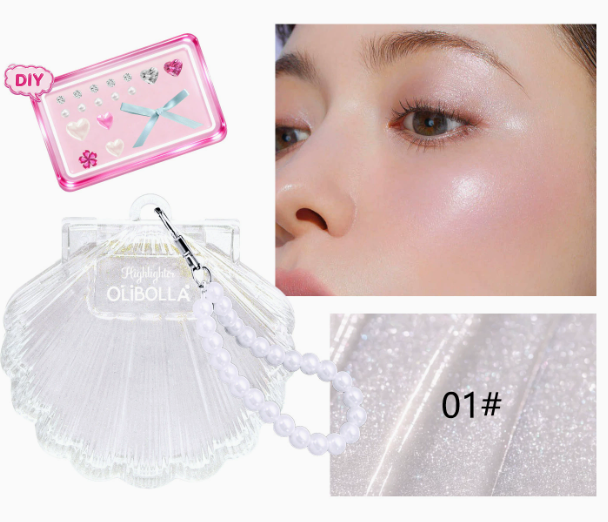 Highlighter-Stick mit Perlschimmer für einen strahlenden Glow