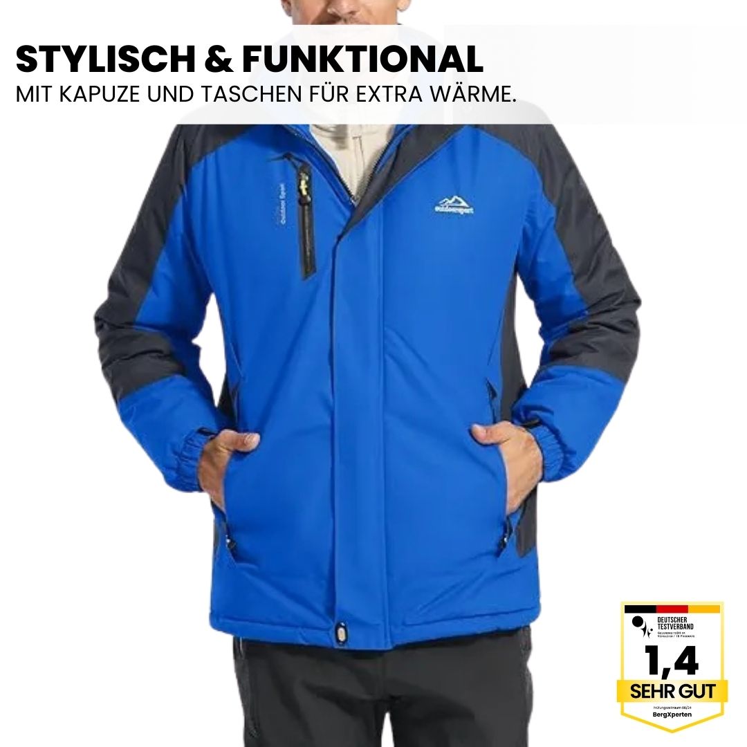 Hochwertige Herren-Outdoorjacke mit Kapuze