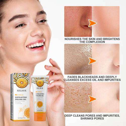 Vitamin C Peeling-Gel gegen Mitesser