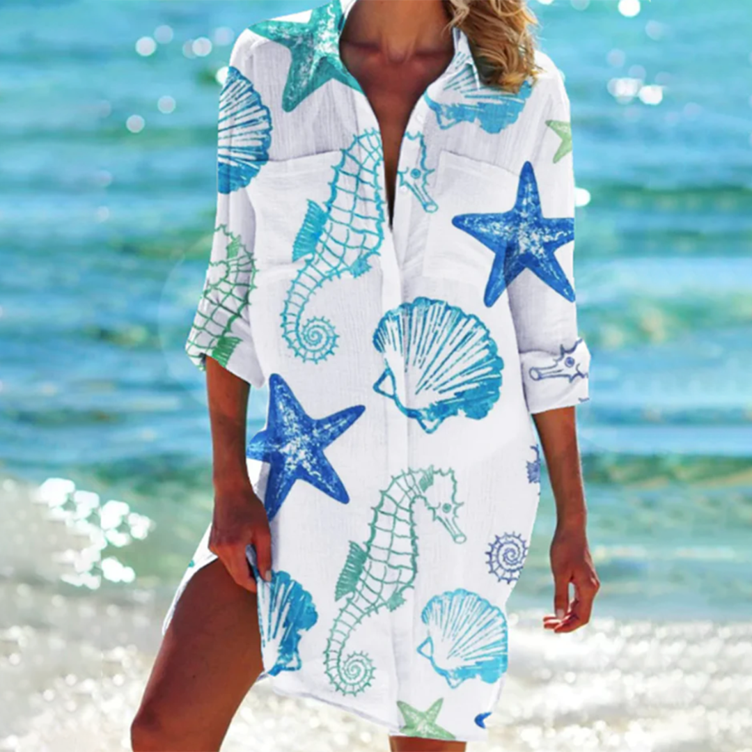 Zwergini-Mode | Lässiges Damen Strandkleid