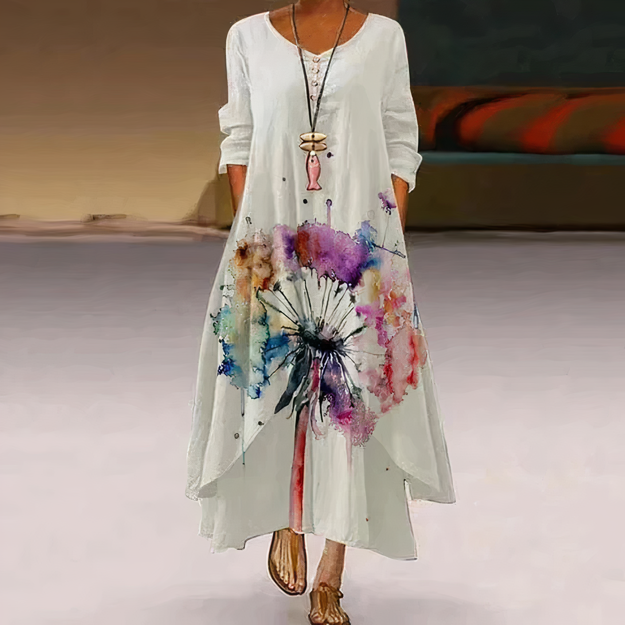 Zwergini-Mode | Elegantes Baumwollkleid Leicht und Stilvoll für Jeden Anlass