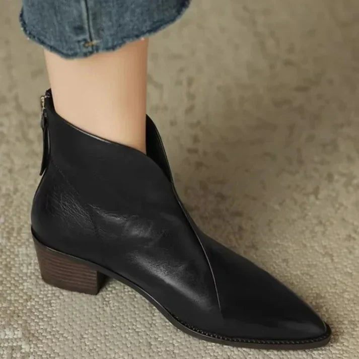 Zwergini-Mode | Damen Spitzschuhe ankle boots