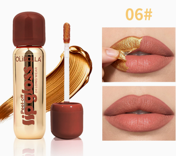 Peel-Off Lip Liner Stift, wasserfeste langanhaltende Lippentönung