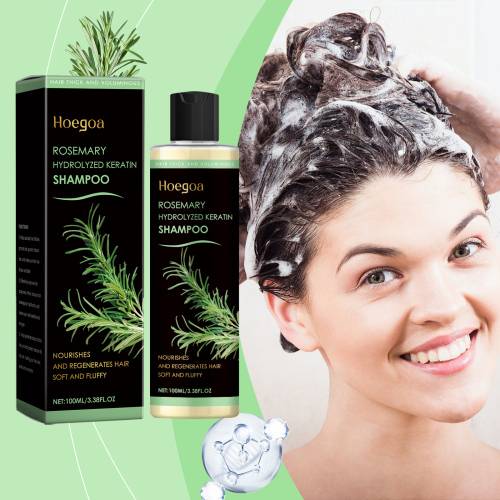 Rosmarin Shampoo für volleres Haar mit Vitamin C und E