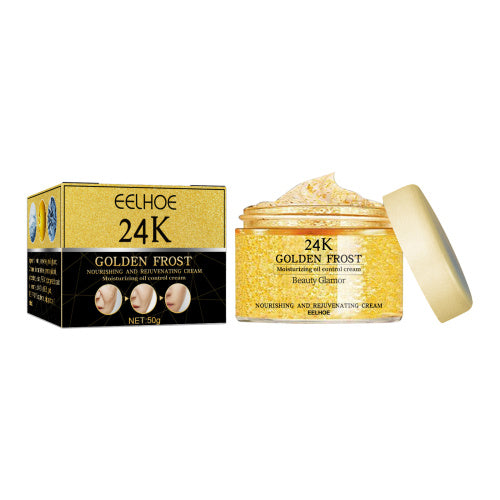 24K Gold Augencreme mit Oligopeptid, 50 g