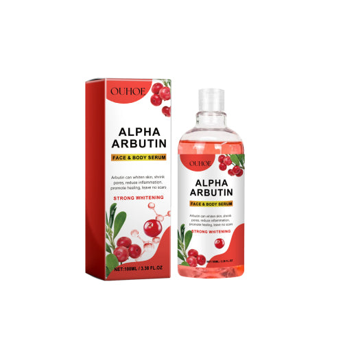 Alpha-Arbutin Serum für Gesicht und Körper