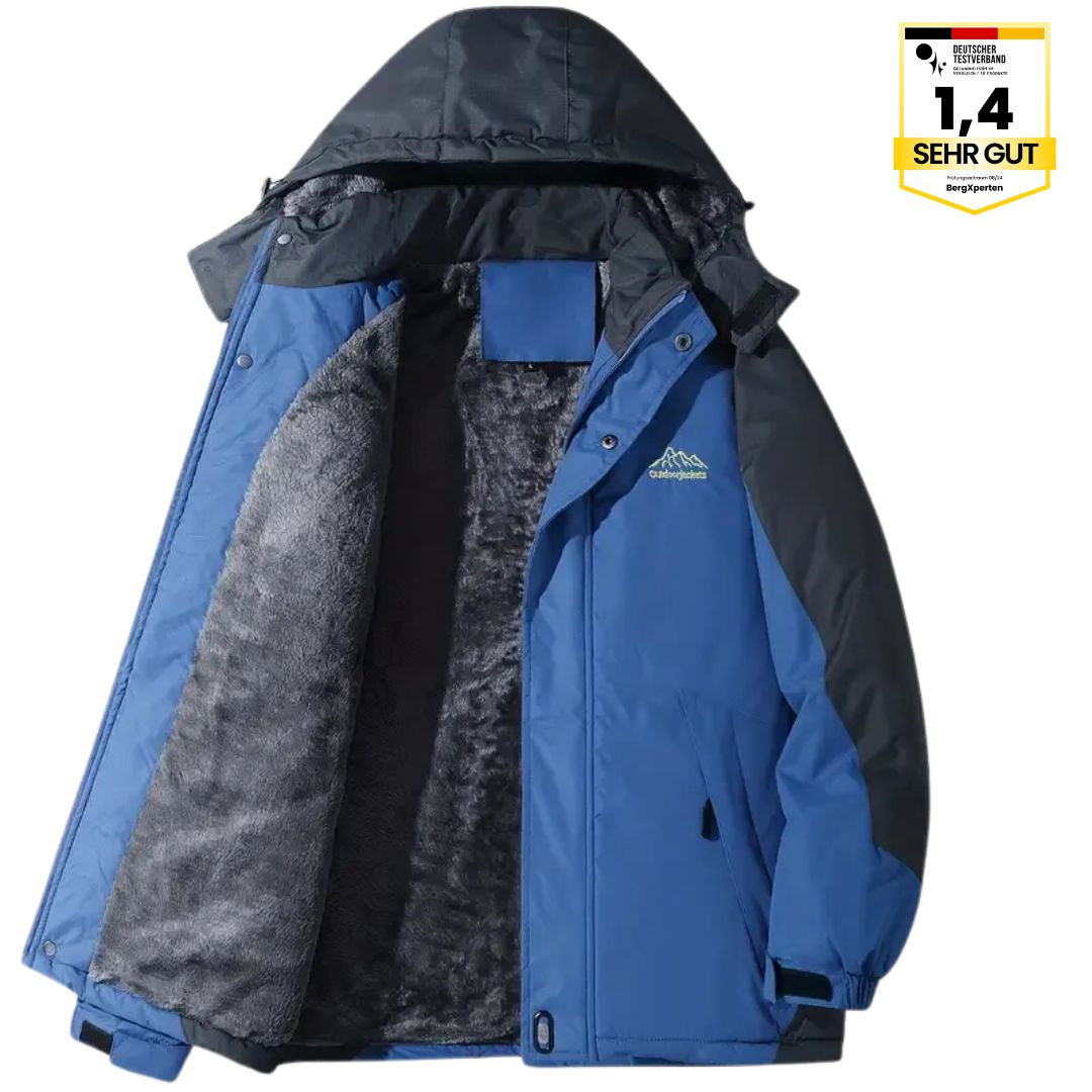 Hochwertige Herren-Outdoorjacke mit Kapuze