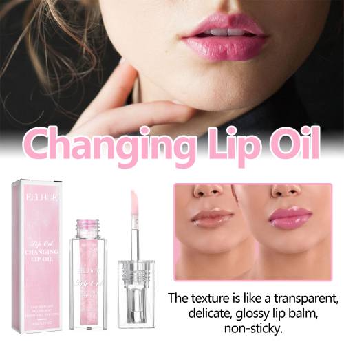 Lippenöl mit Farbwechsel, Avocado und Rose