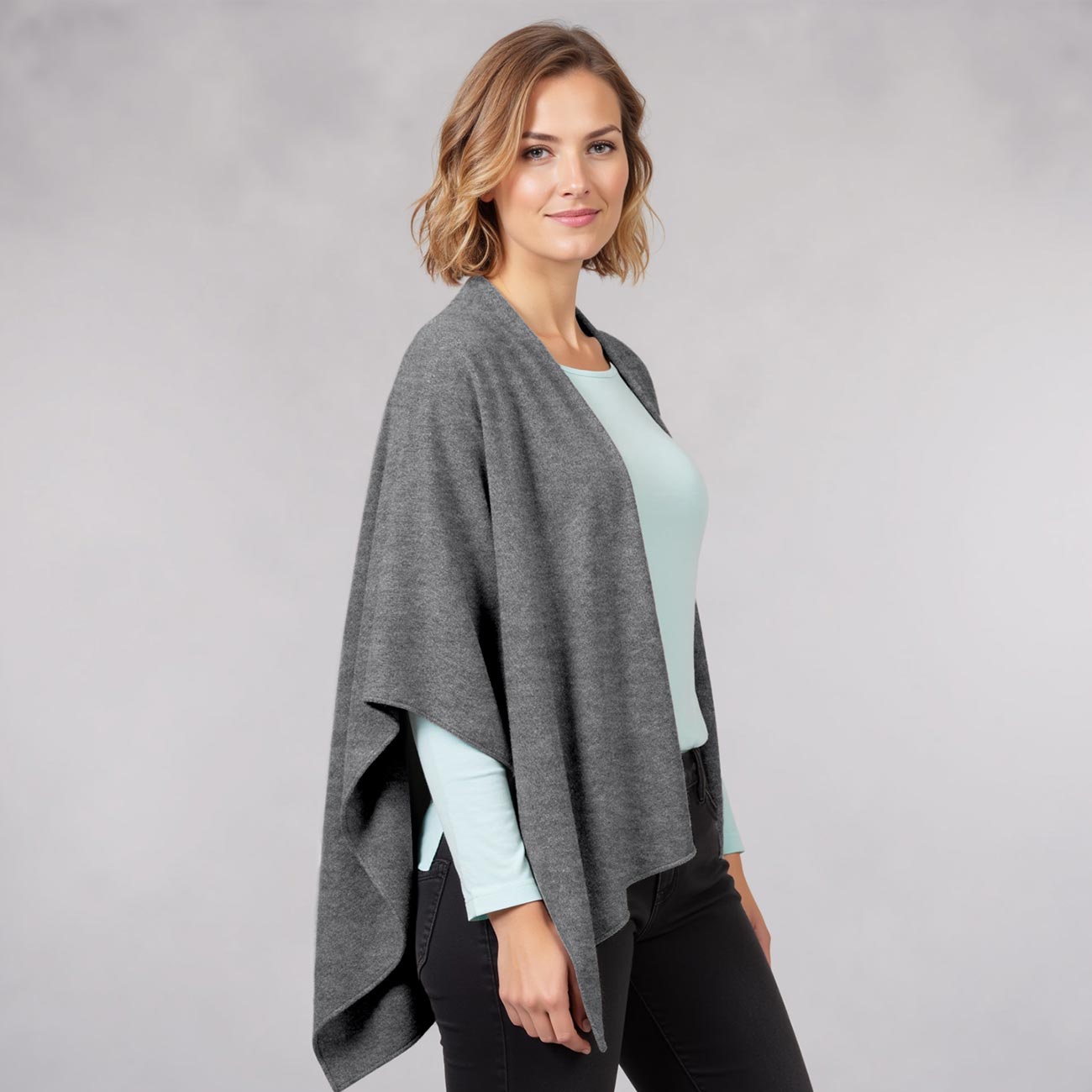 Merino Lambswool Cape