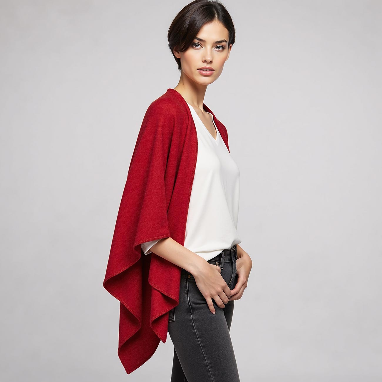 Merino Lambswool Cape