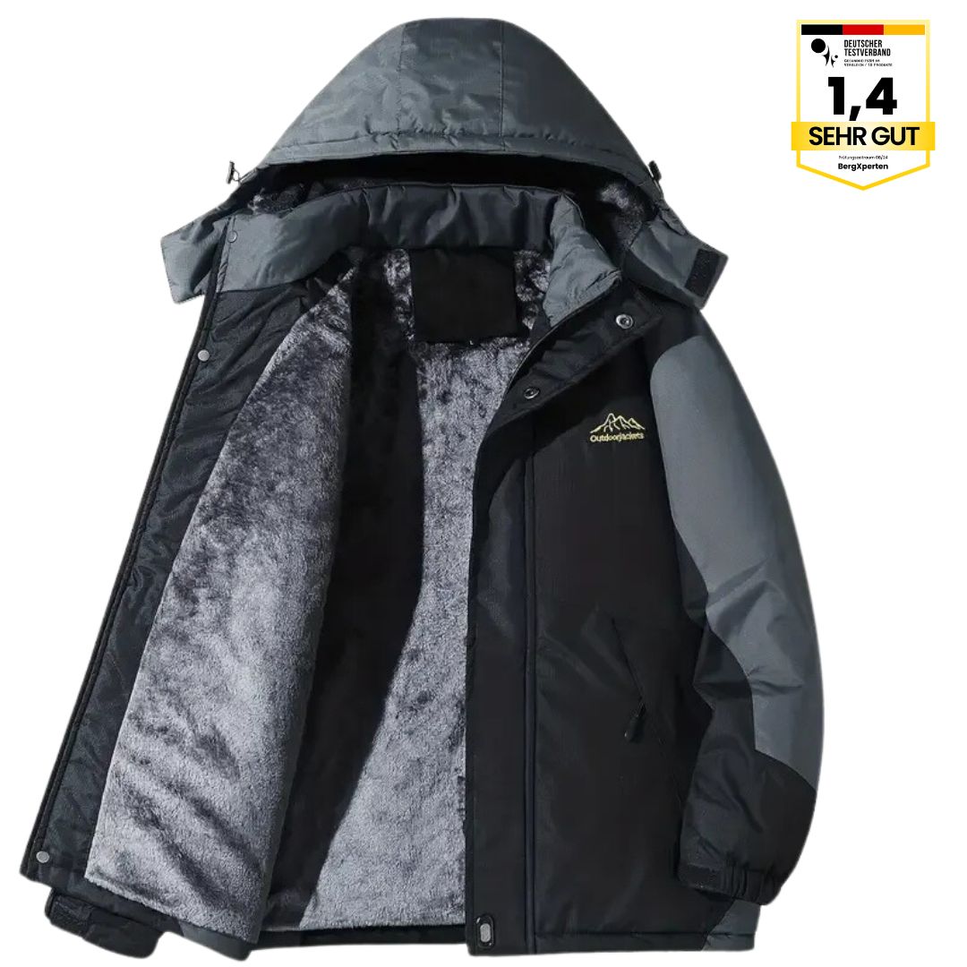 Hochwertige Herren-Outdoorjacke mit Kapuze