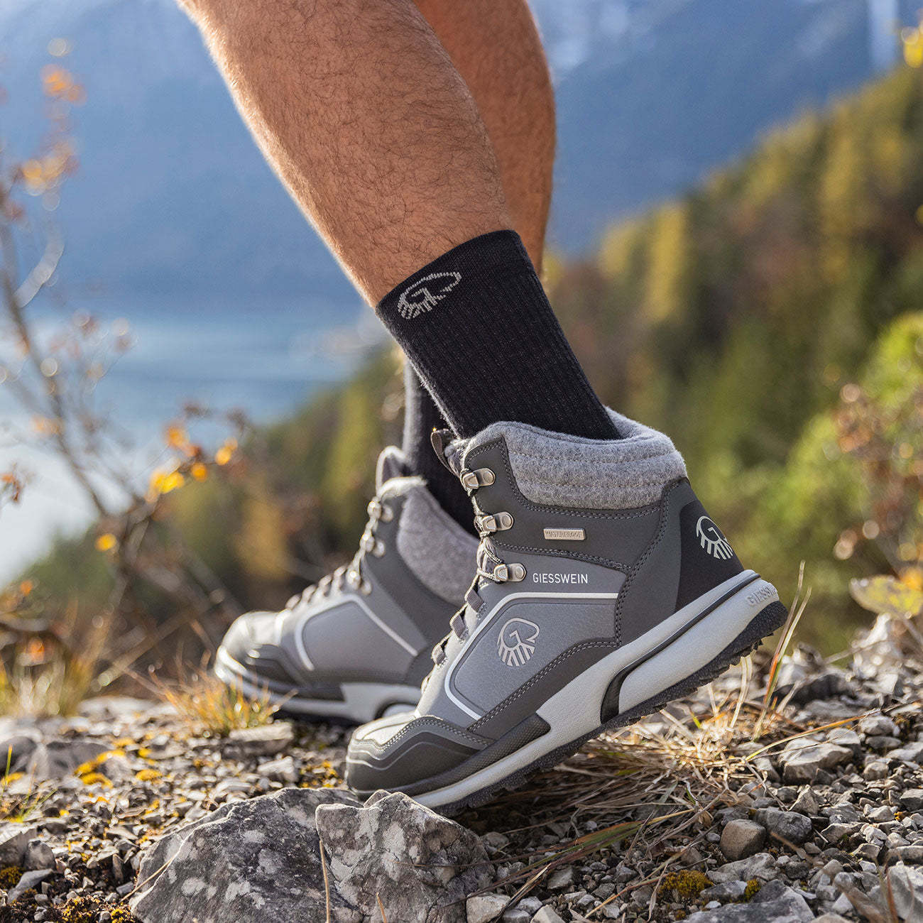 Trekkingsocken Merino Wolle (3er-Pack)
