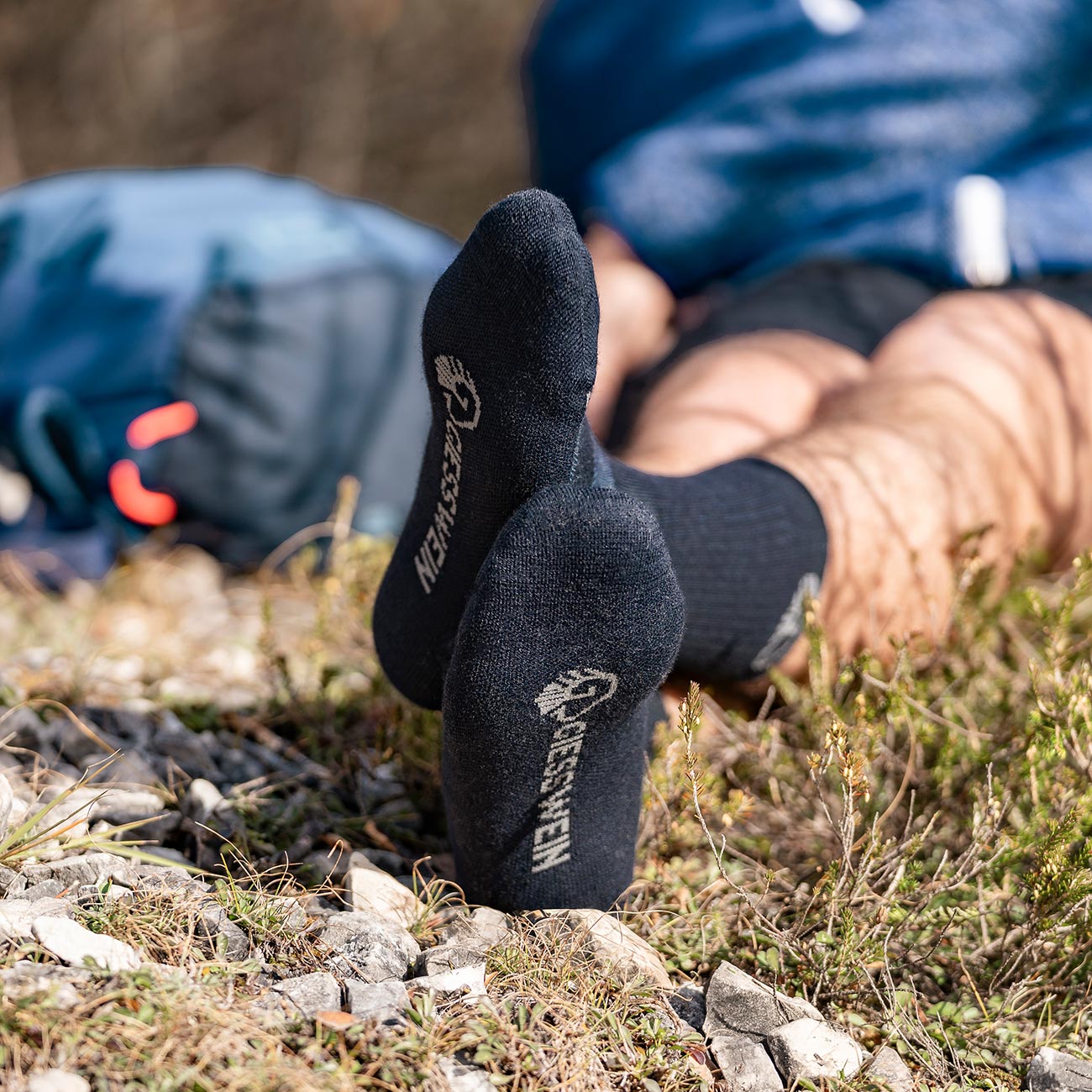 Trekkingsocken Merino Wolle (3er-Pack)