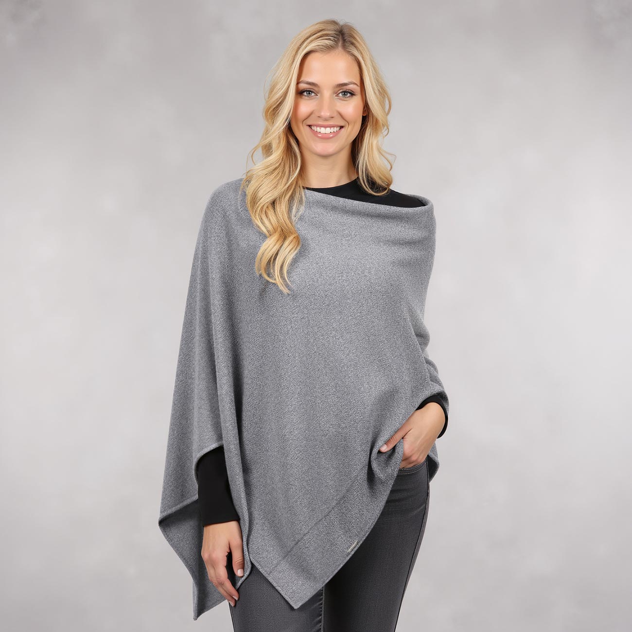 Merino Lambswool Poncho