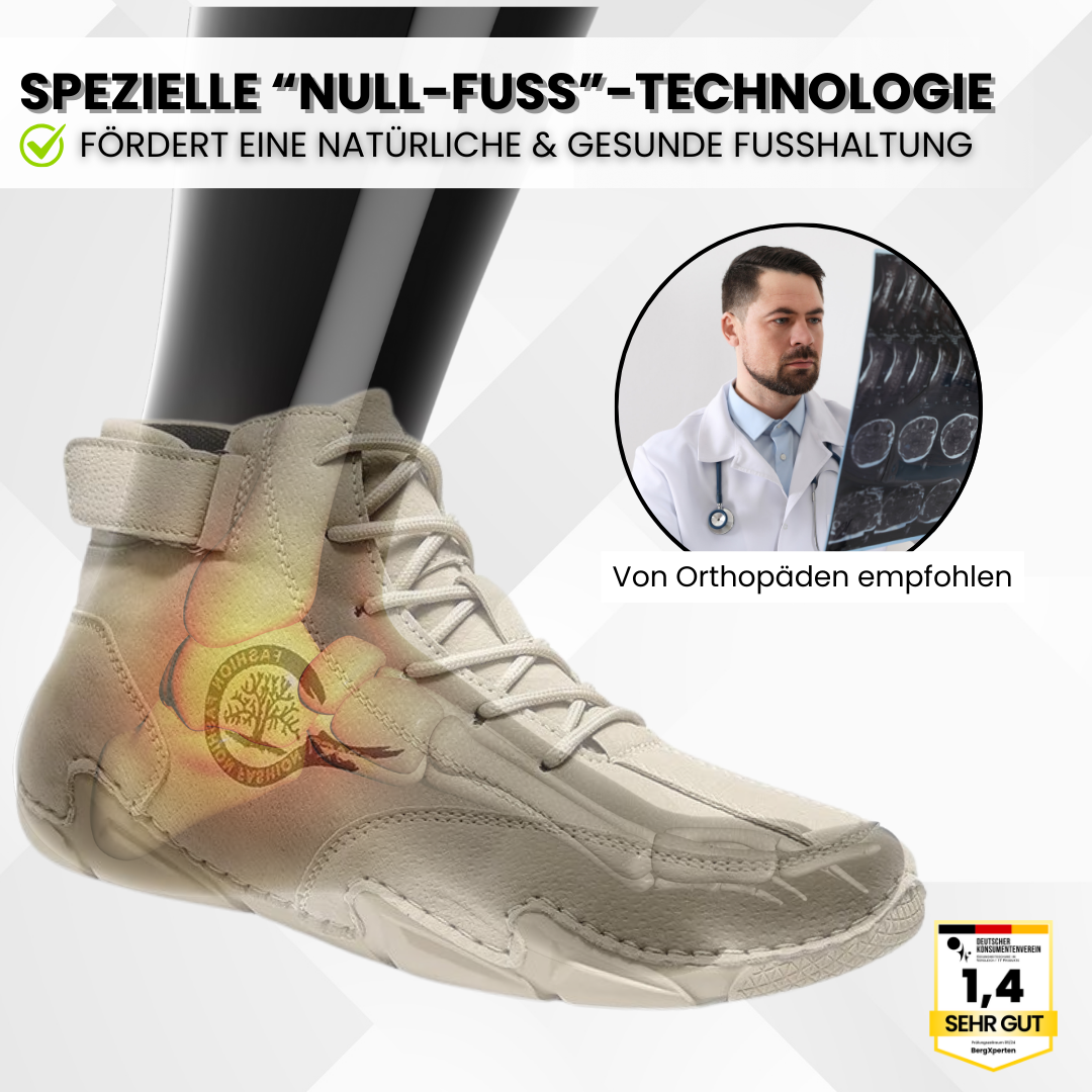 FeelFree – ergonomischer, schmerzlindernder & wasserdichter Barfußschuh