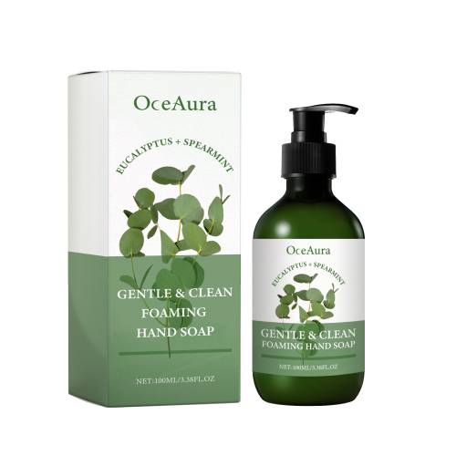 Milde Schaum-Handseife mit Eukalyptus und Grüner Minze