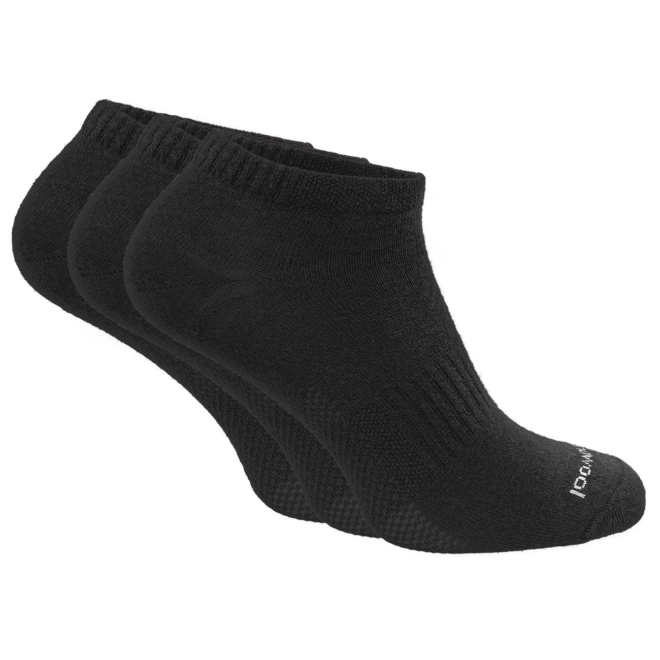 Sneaker Socken Merino Wolle (3er-Pack)