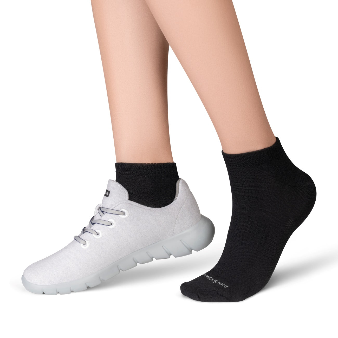 Sneaker Socken Merino Wolle (3er-Pack)