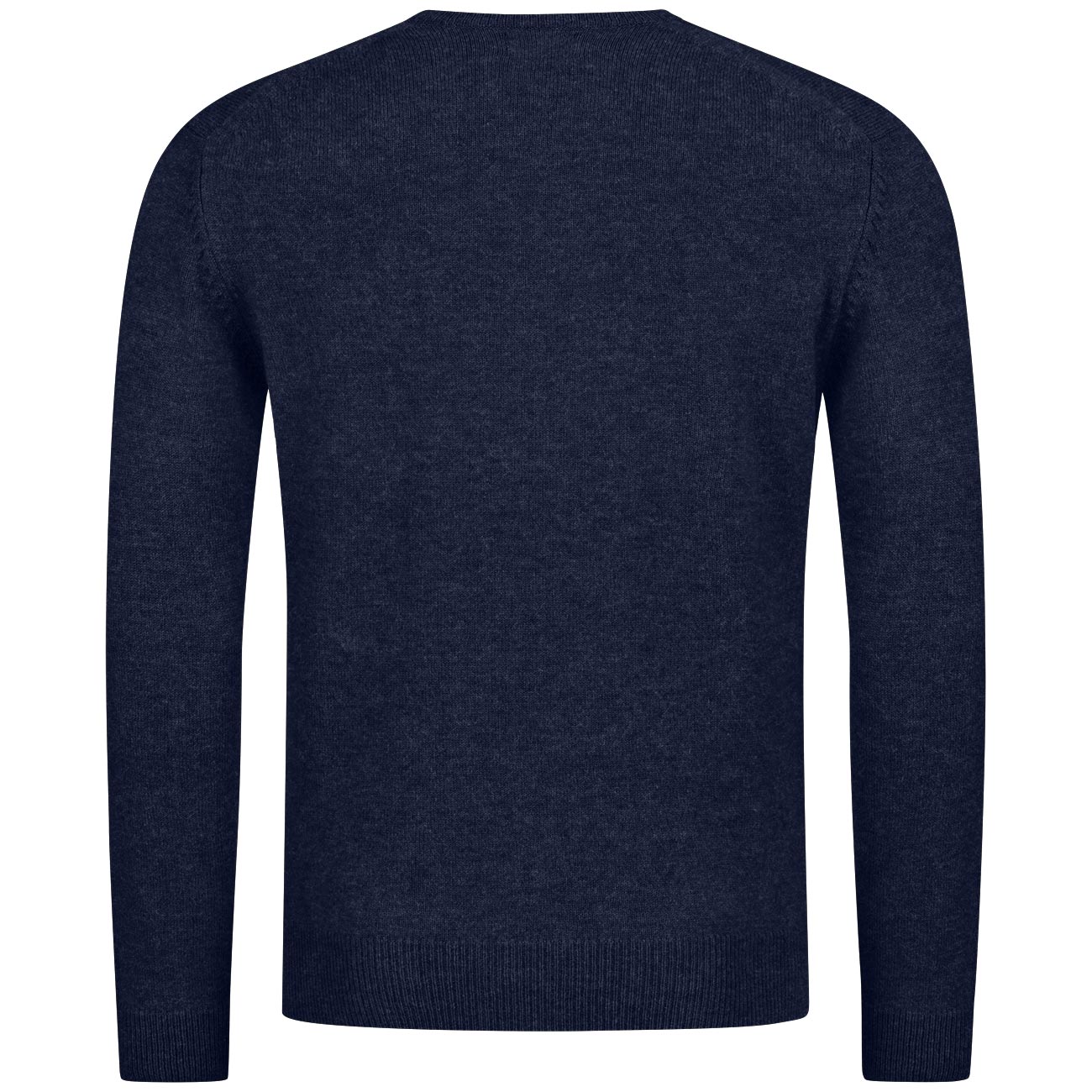 Wollpullover V-Ausschnitt Herren